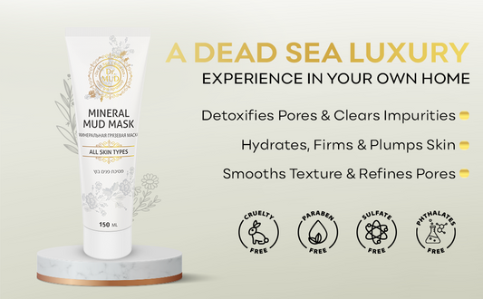 Dr. Mud Authentic Dead Sea Mud Clay Mask (150 ml)