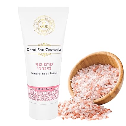 Dr. MUD Dead Sea Cosmetics Mineral Body Lotion | Dead Sea Body Lotion with Natural Fruit Oils and Extracts, Dead Sea Salt and Minerals