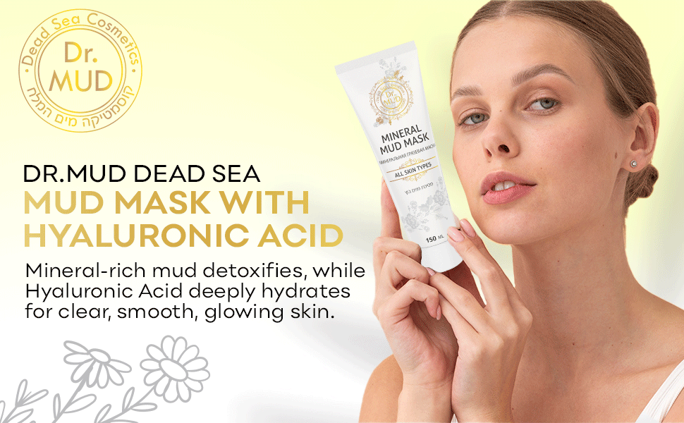 Dr. Mud Authentic Dead Sea Mud Clay Mask (150 ml)
