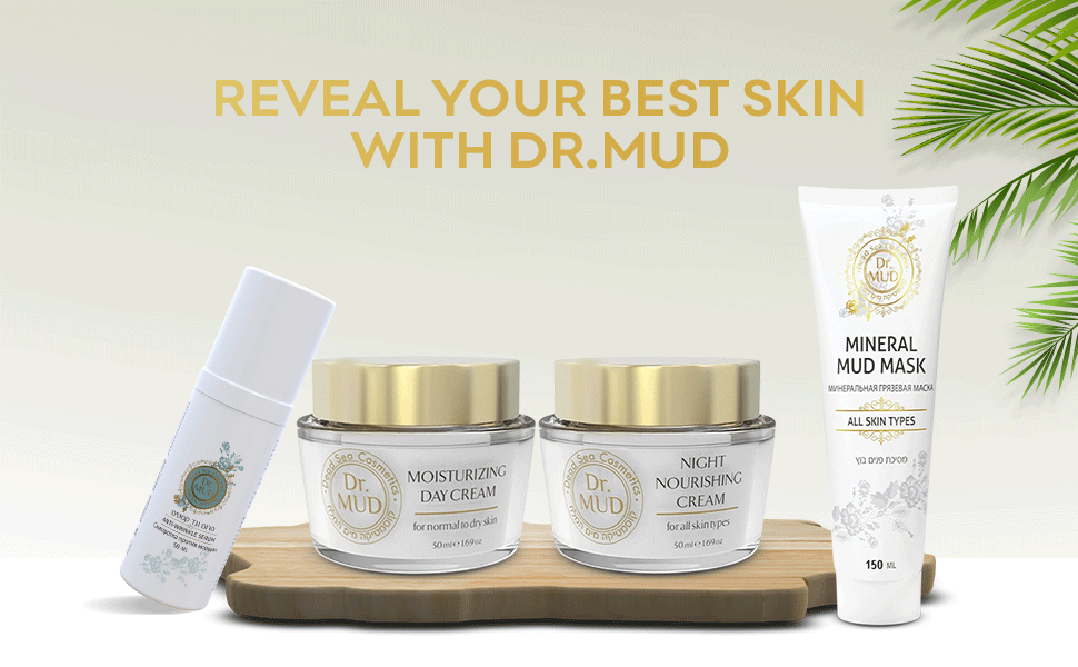 Dr. Mud Authentic Dead Sea Mud Clay Mask (150 ml)