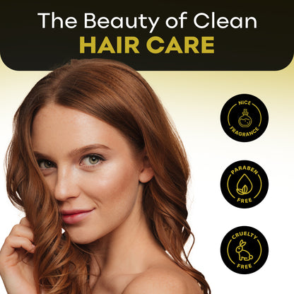 Dead Sea Mineral Shampoo – Sulfate-Free & Paraben-Free Volumizing Formula with Mud, Argan Oil & Jojoba – For Fine, Damaged Hair