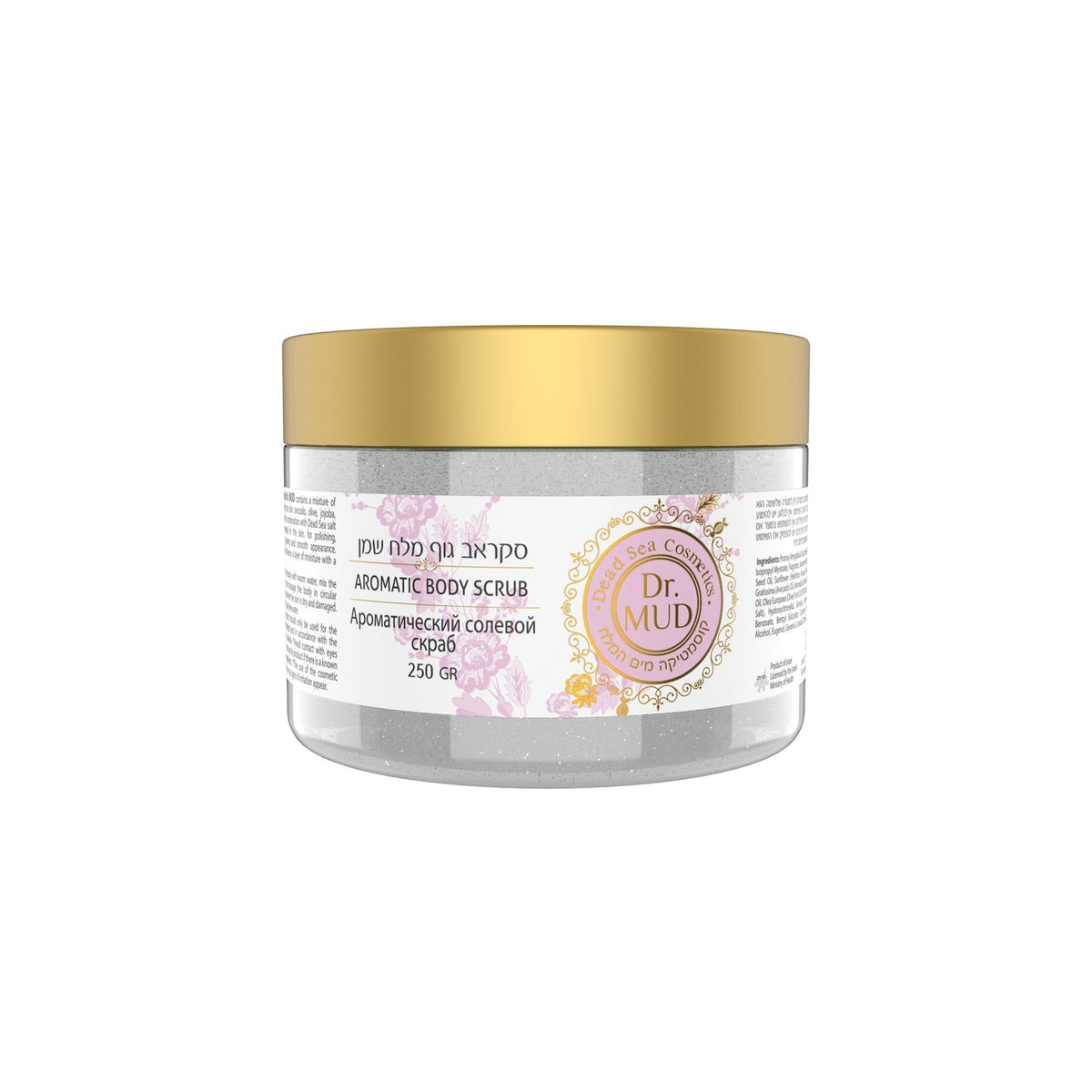 Dr. MUD Aromatic Dead Sea Body Scrub 250 g authentic product image