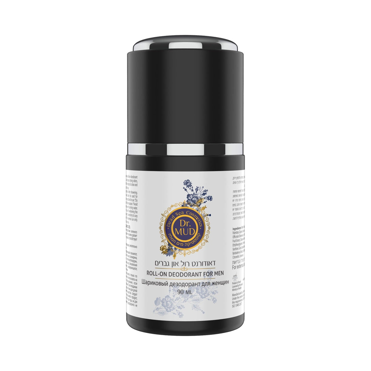 Authentic Dr. MUD Roll-On Deodorant for Men 90 ml
