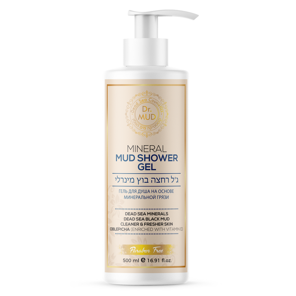 Dr. MUD Mineral Mud Shower Gel 500 ml authentic bottle